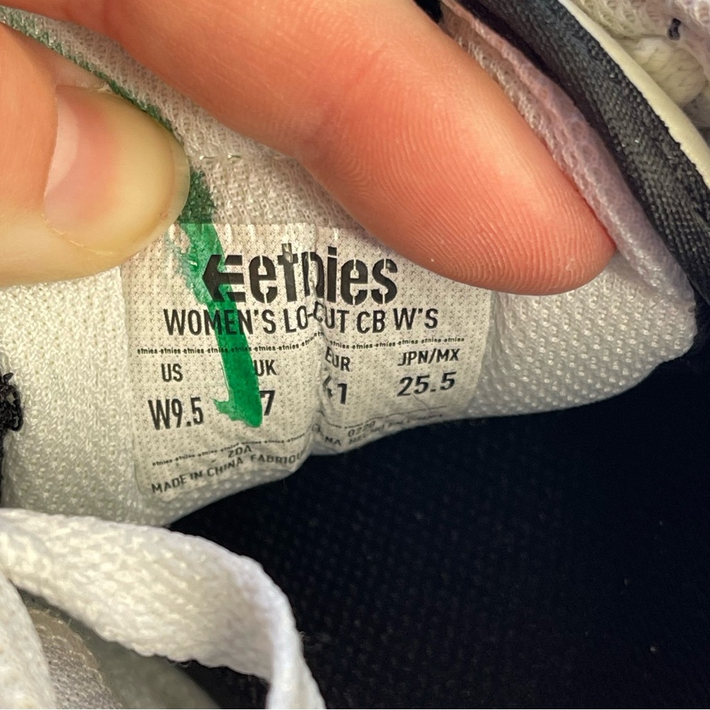 Etnies Lo-Cut CB W’s Skate Sneakers Size 9.5 - Picture 8 of 8